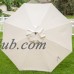 Belham Living 9 ft. Aluminum Market Umbrella With Push Tilt Crank Lift in Sunbrella   